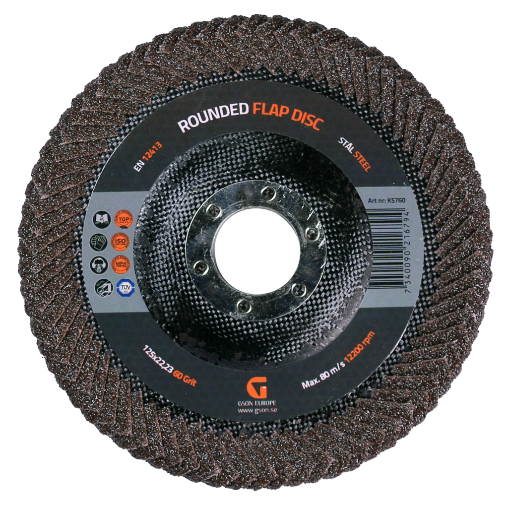 K5760 Rounded Flap Disc 125